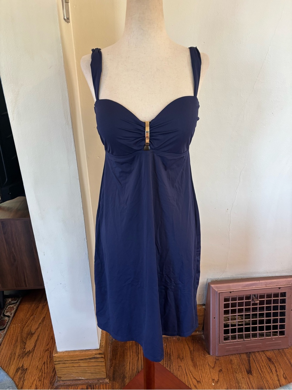 Tommy Bahama Women's Swim Spa Cover Up Dress size medium, navy blue